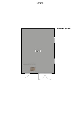 Floorplan - Halmstraat 16, 9745 BC Groningen